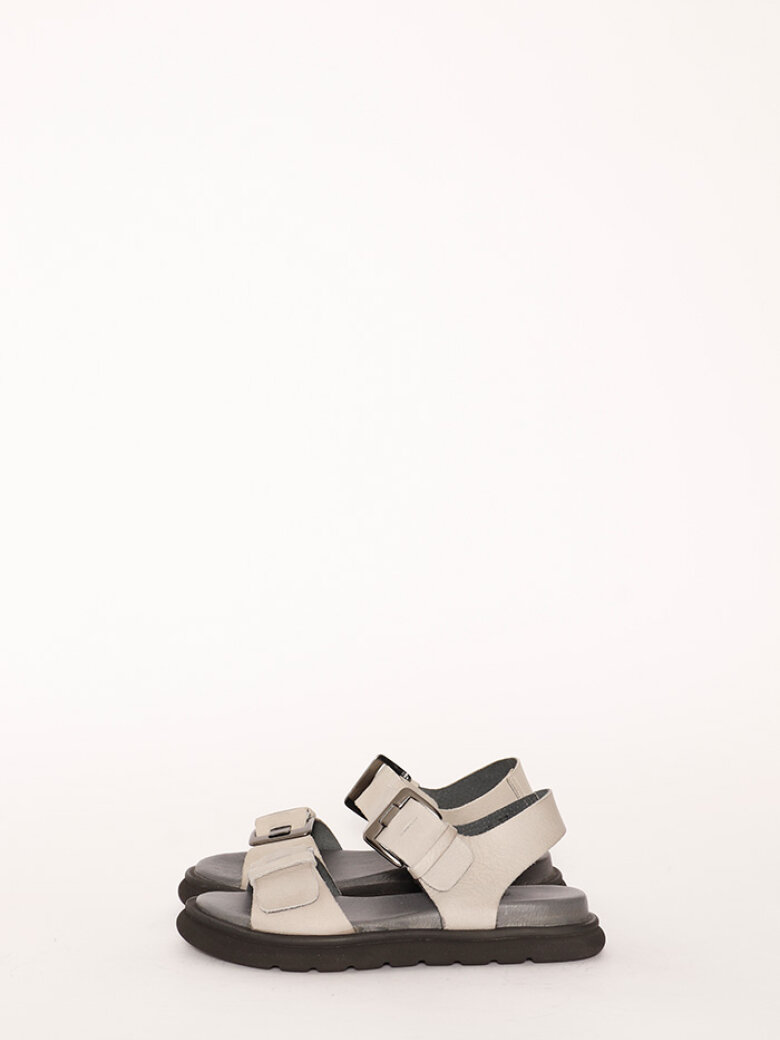 Sandals - Lofina - Sandal with foot bed sole and buckles