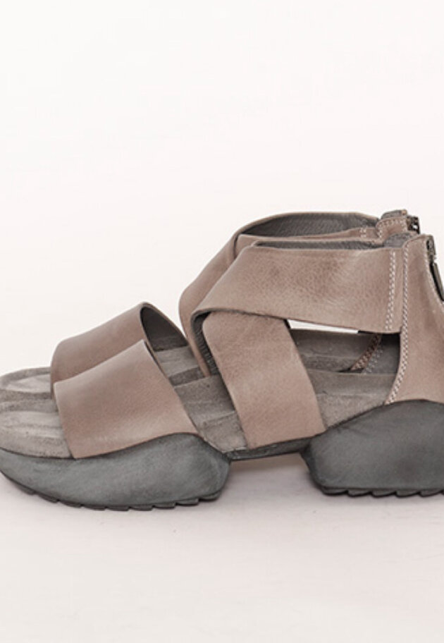 Sandal with a footbed sole