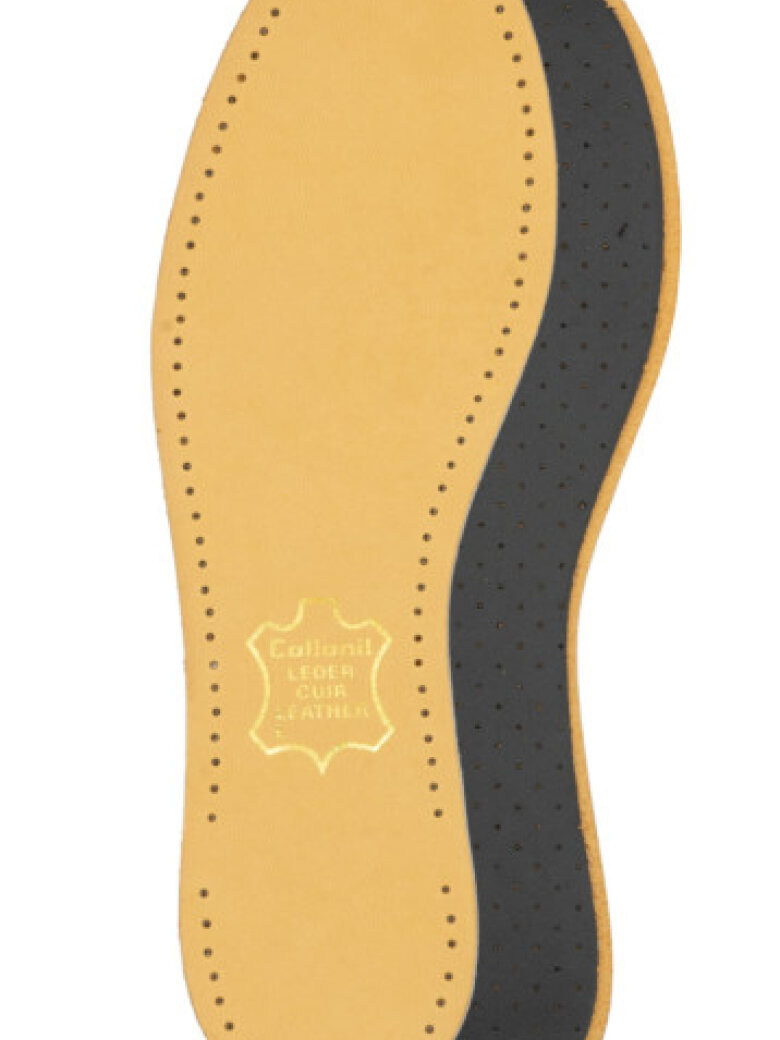 Leather insole