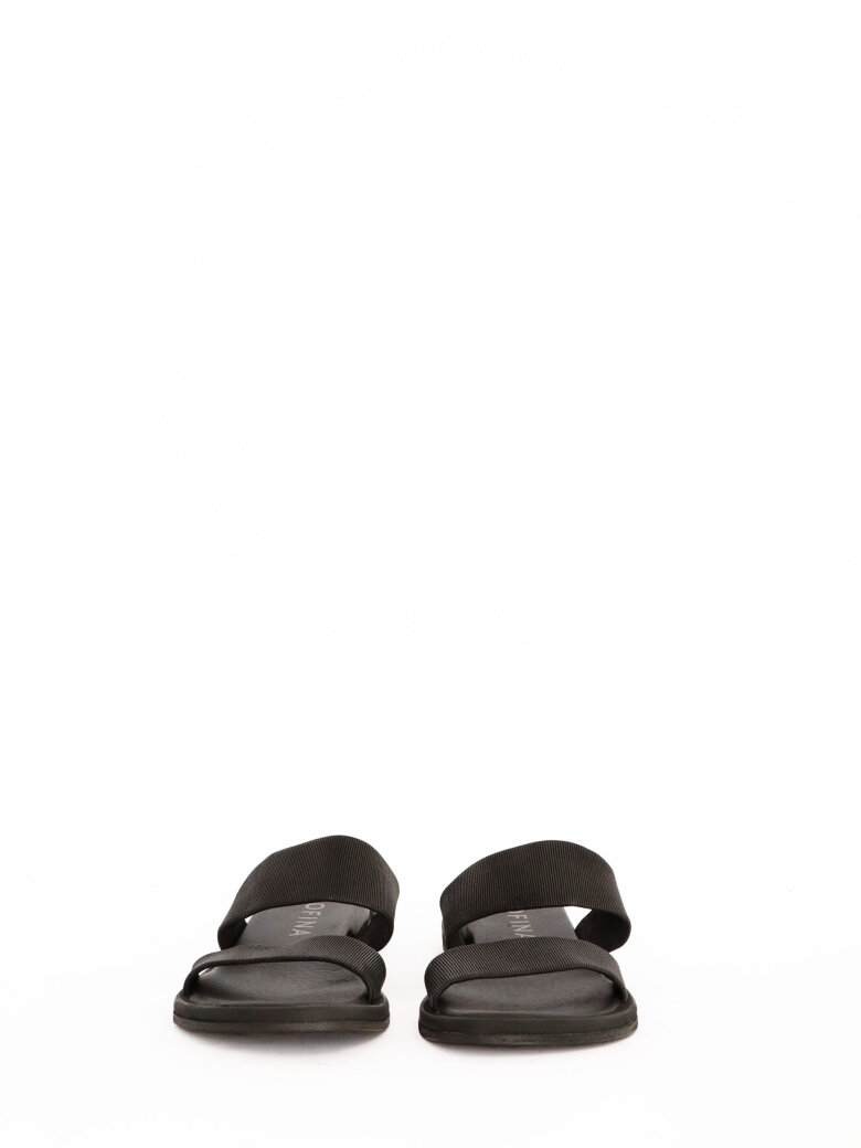 Lofina - Sandal with elastic and a leather sole