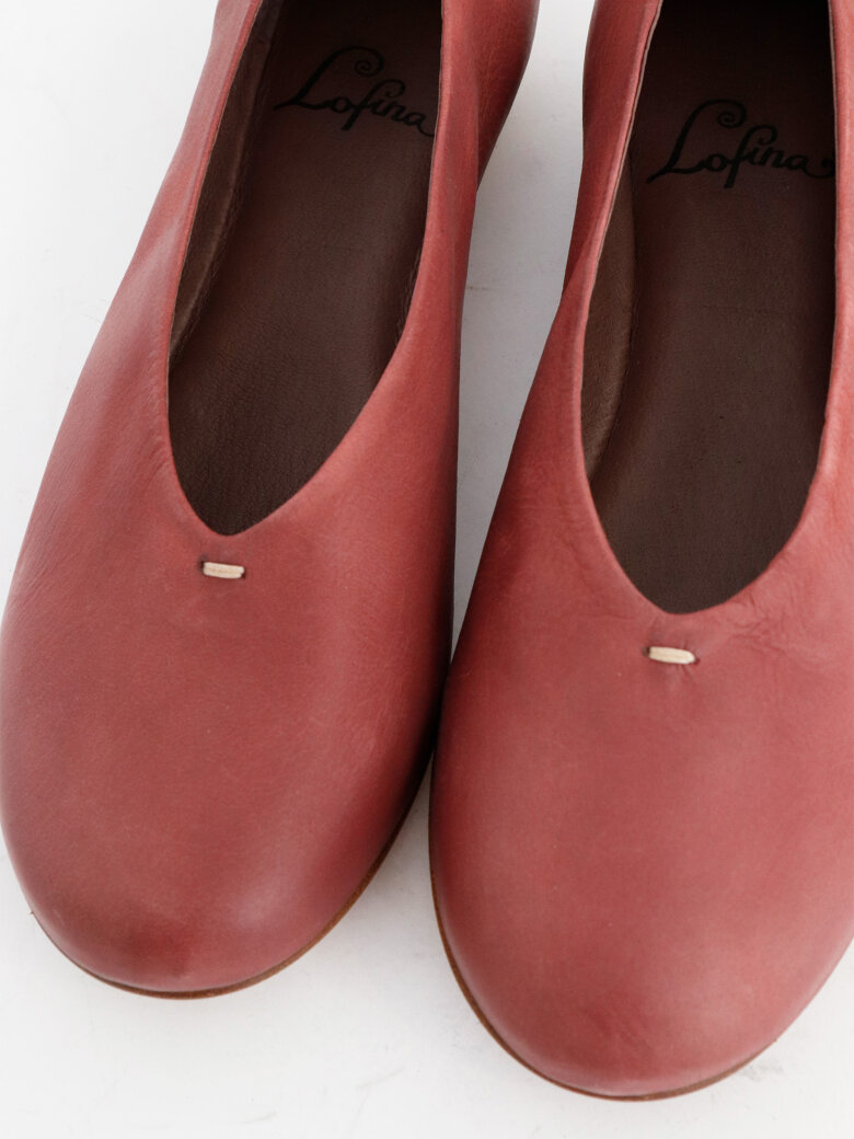 Lofina ballerina with a leather sole