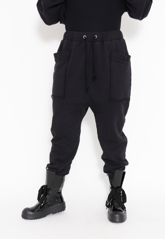 Sort Aarhus - Baggy sweat pants with pockets