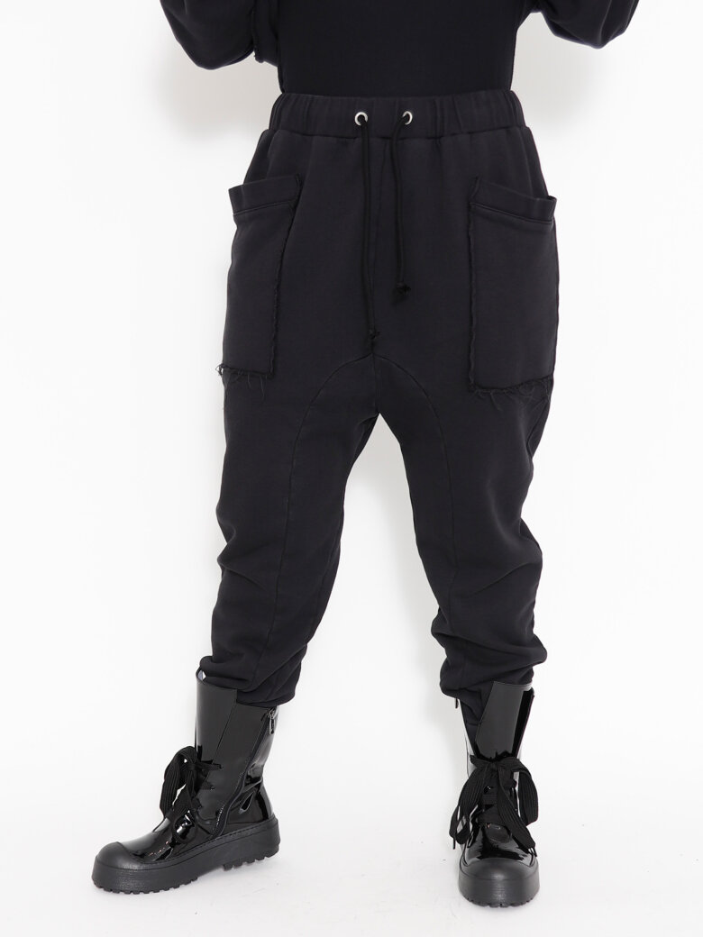 Sort Aarhus - Baggy sweat pants with pockets