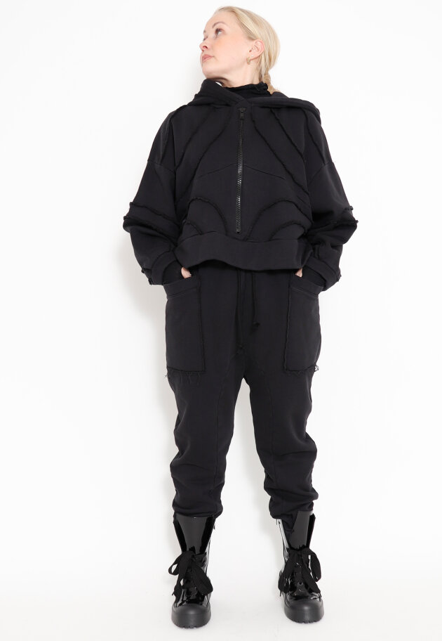 Sort Aarhus - Baggy sweat pants with pockets