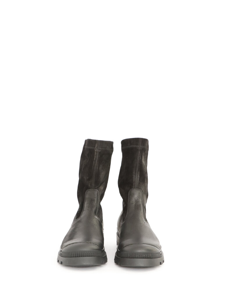 Lofina - Boot with suede and zipper