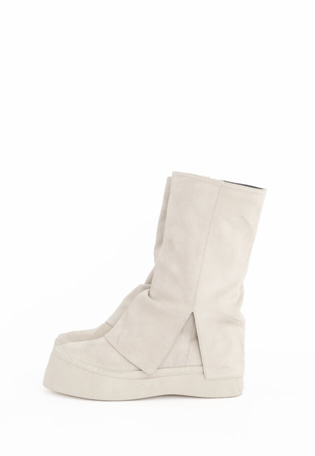 Lofina - Boot in suede with a zipper