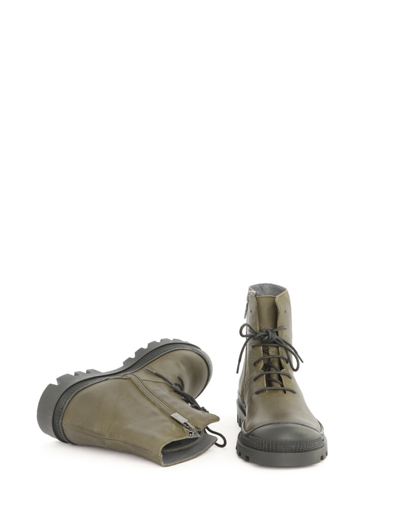 Lofina - Boot with laces and zipper