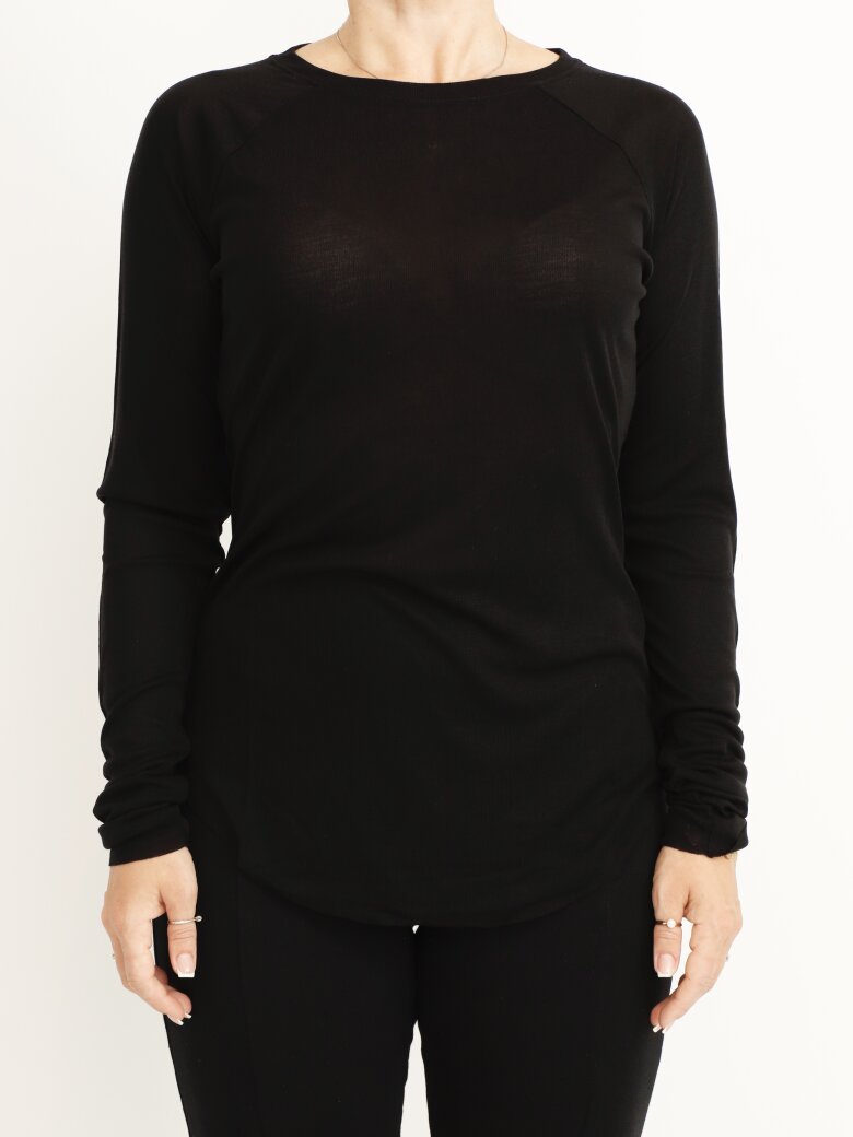 Sort Aarhus - Blouse with raglan sleeves