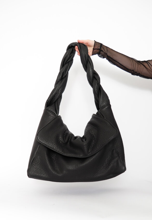 Sort Aarhus - Bag in shrunken leather