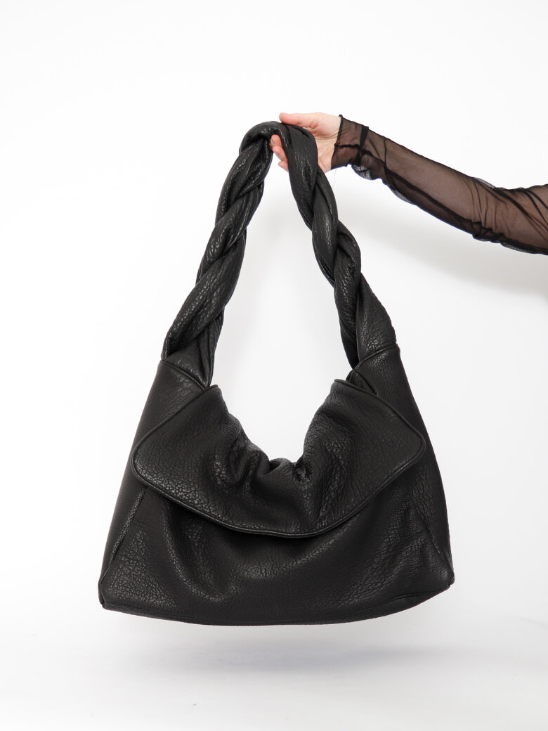 Sort Aarhus - Bag in shrunken leather