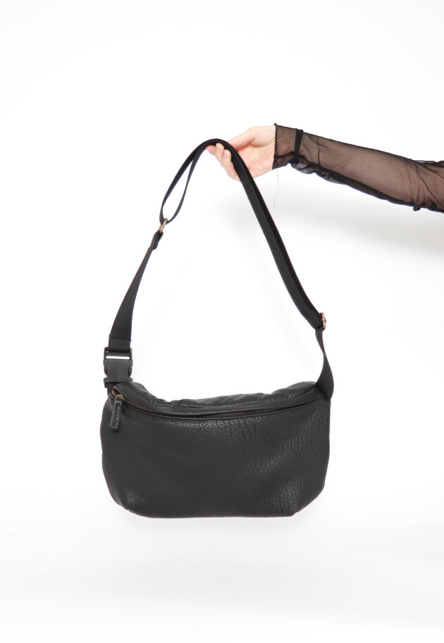 Sort Aarhus - Bag in shrunken leather