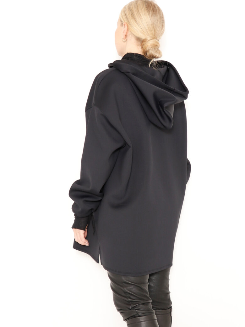 Sort Aarhus - Hoodie in neoprene