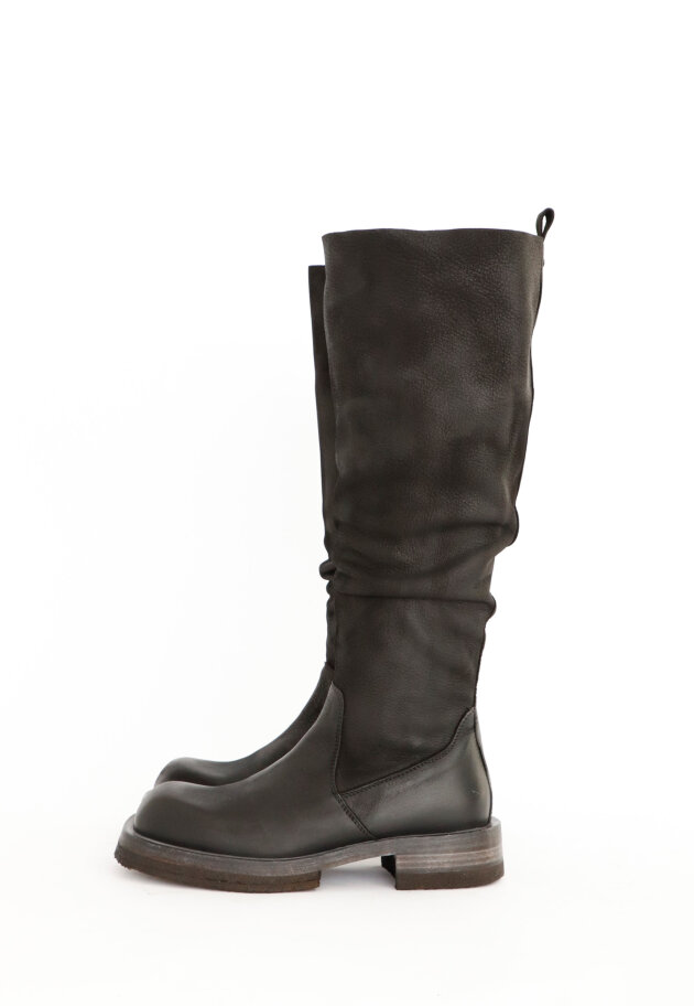 Lofina - Long boot with a rubber / leather sole