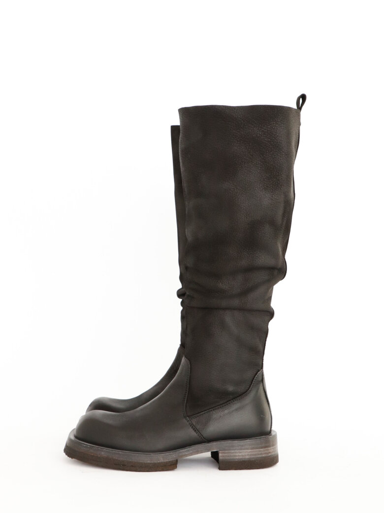 Lofina - Long boot with a rubber / leather sole