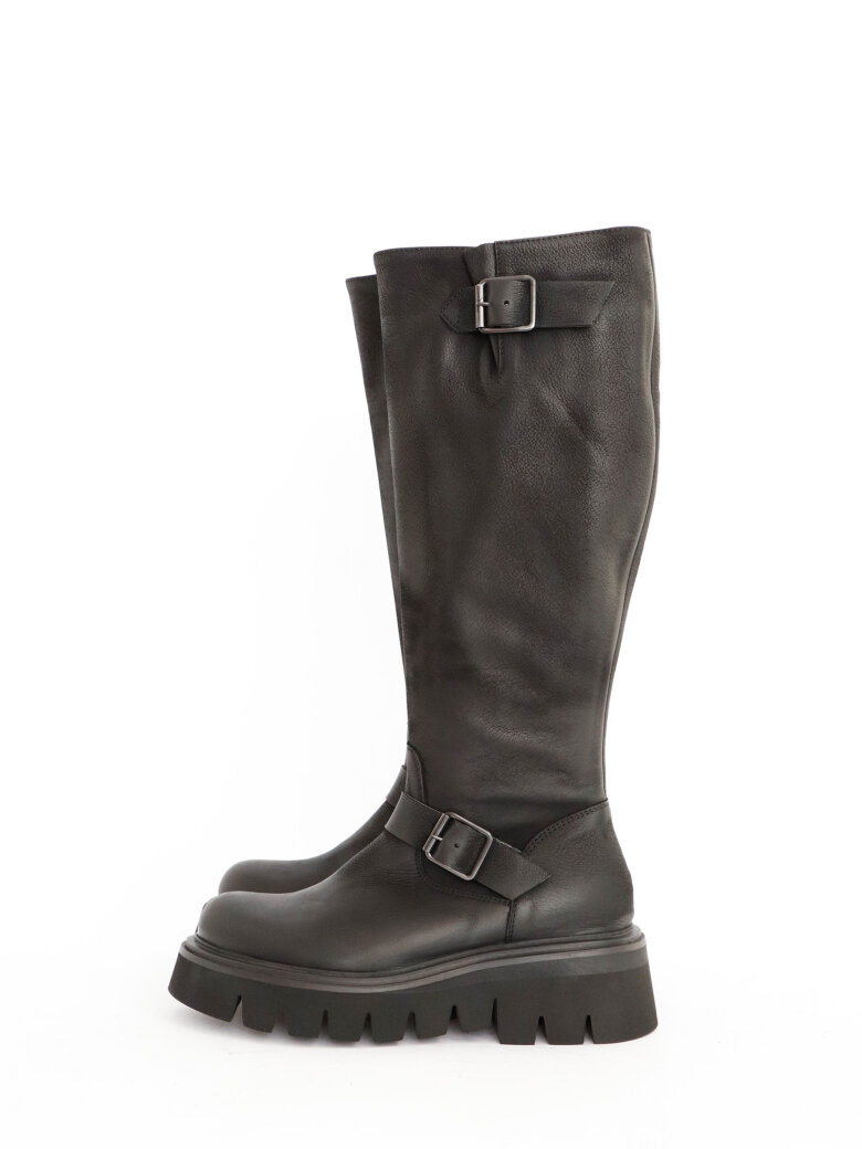 Lofina - Knee-high biker boots