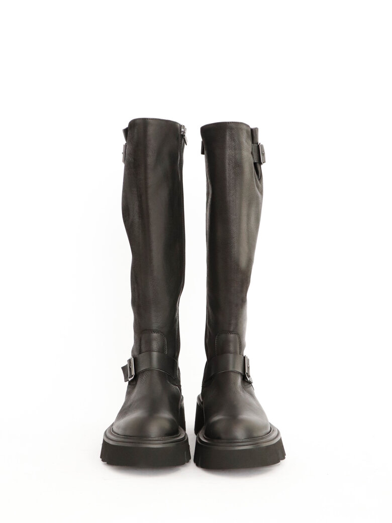 Lofina - Knee-high biker boots