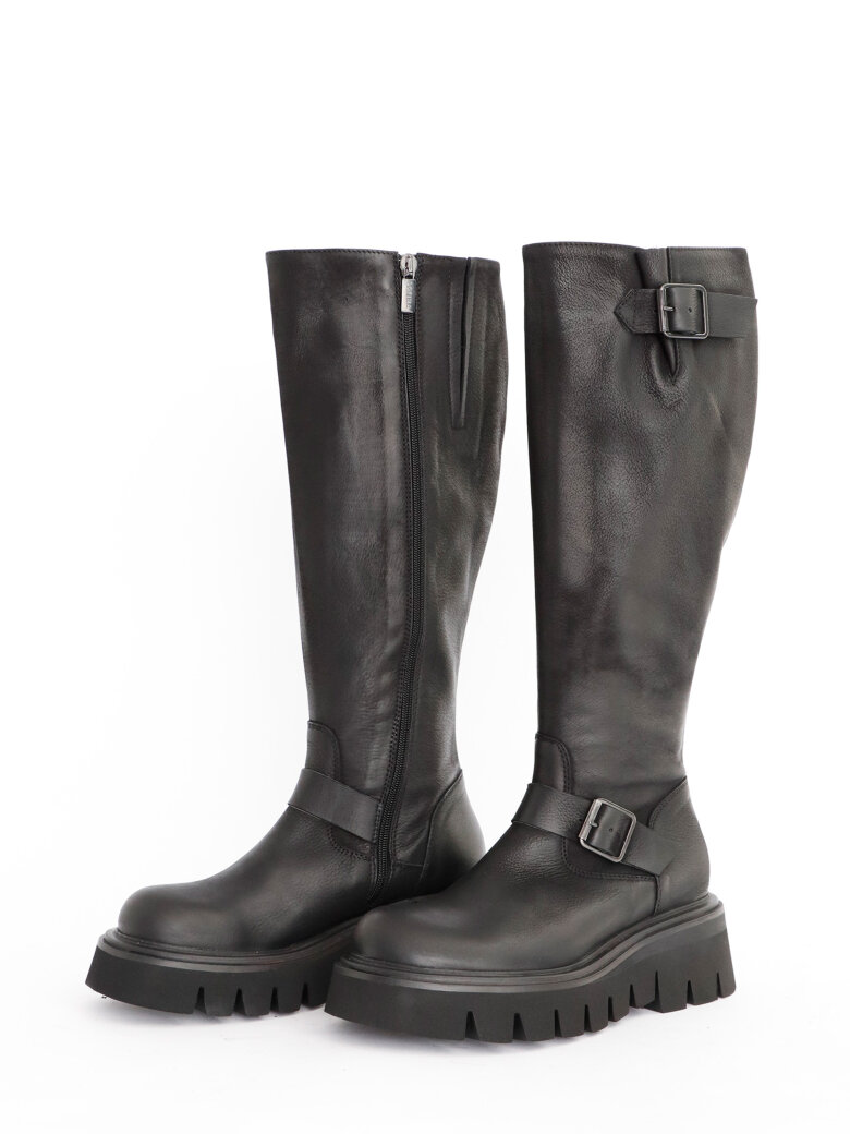 Lofina - Knee-high biker boots