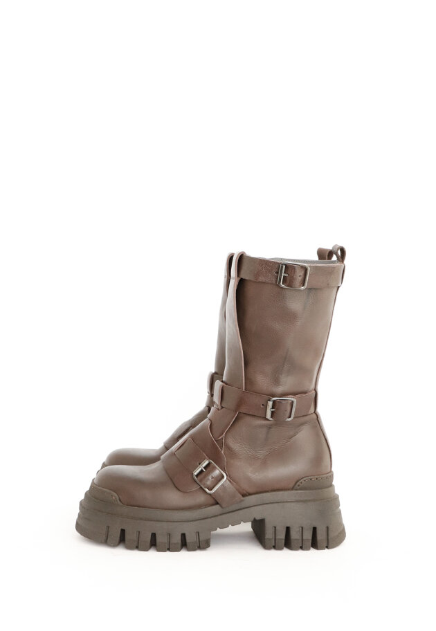 Lofina - PRE ORDER Boot with buckles and zipper