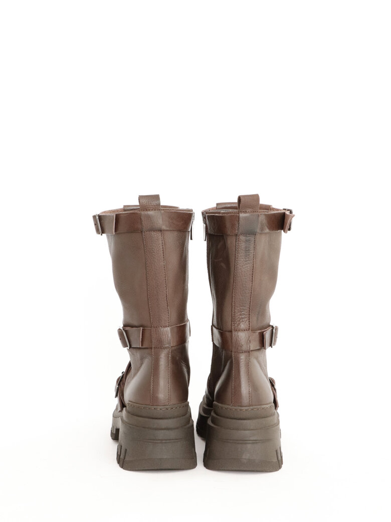 Lofina - PRE ORDER Boot with buckles and zipper