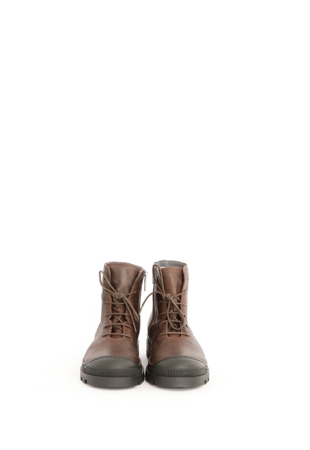 Lofina - Boot with laces and zipper