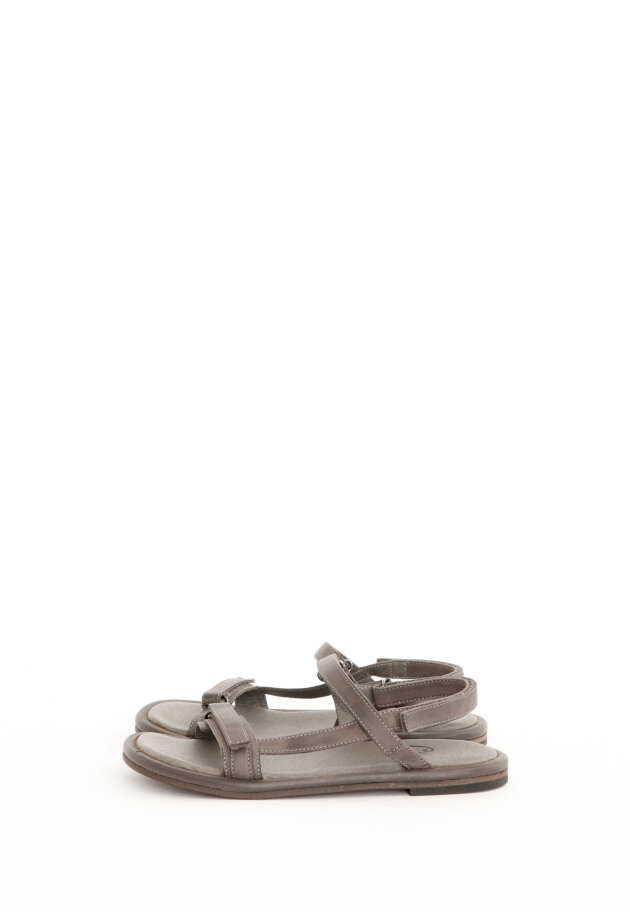 Lofina - Sandal with a leather sole and buckle