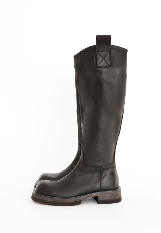 Lofina - Long boot with a rubber / leather sole