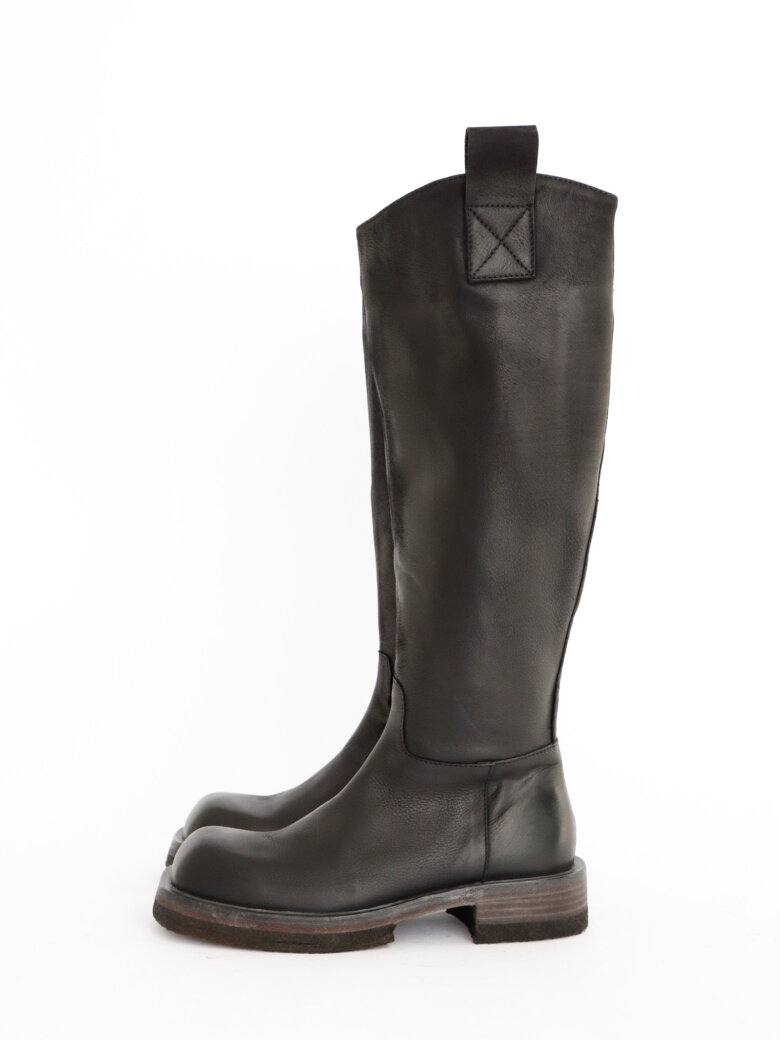 Lofina - Long boot with a rubber / leather sole