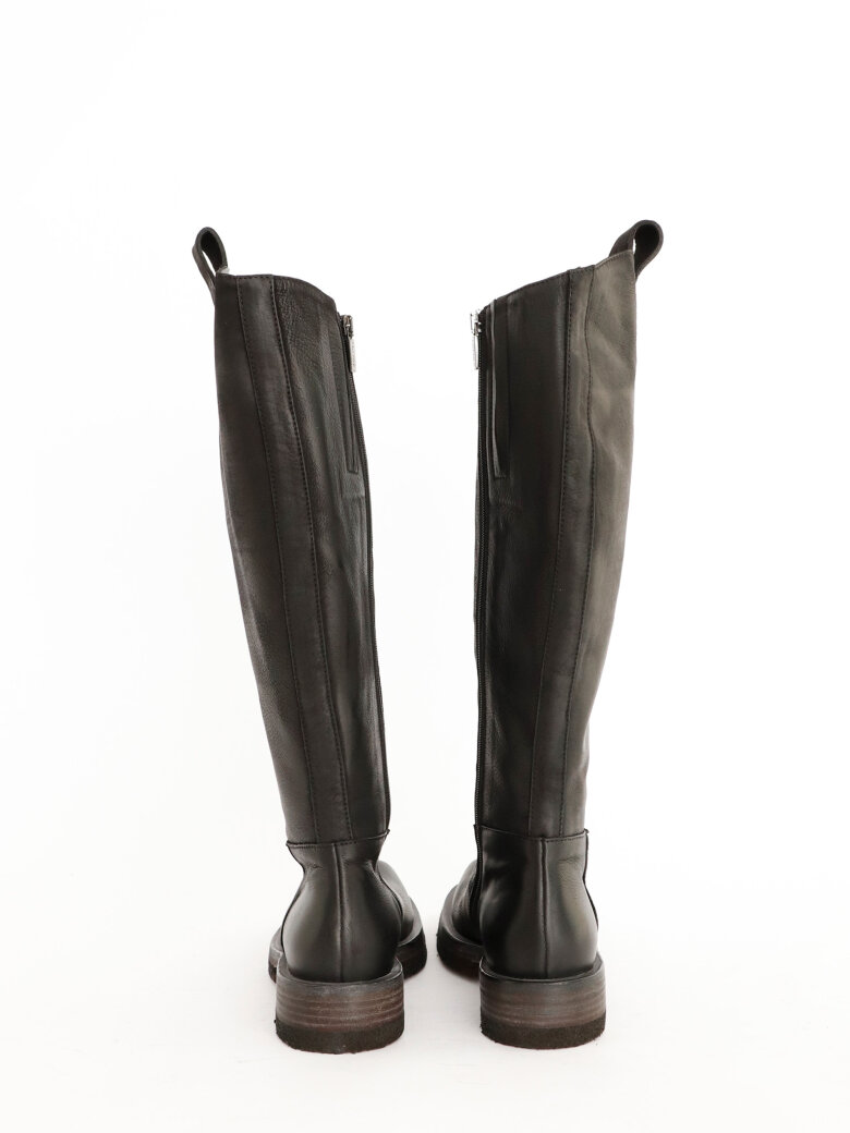 Lofina - Long boot with a rubber / leather sole