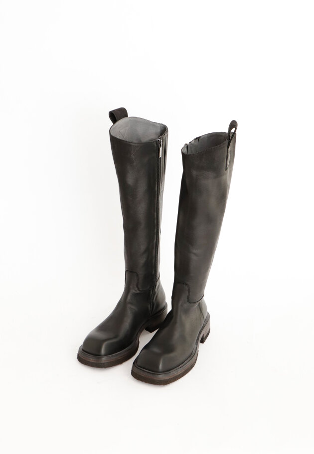 Lofina - Long boot with a rubber / leather sole