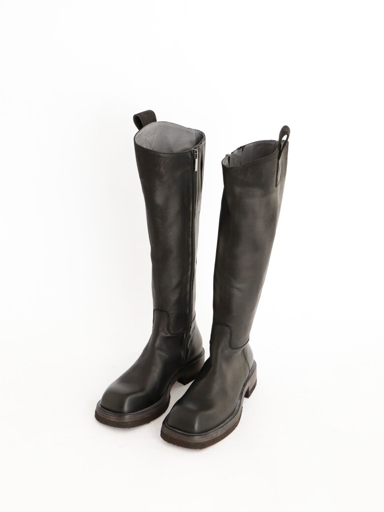 Lofina - Long boot with a rubber / leather sole