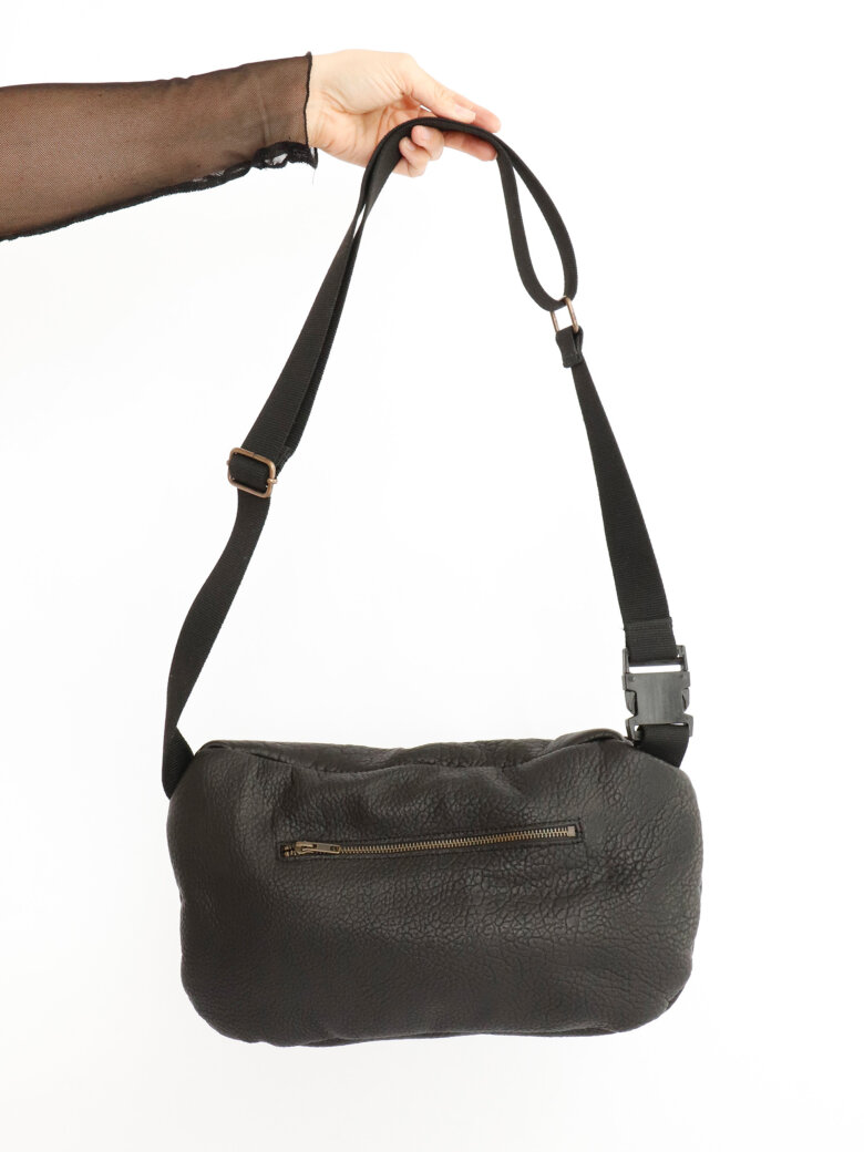 Sort Aarhus - Bag in shrunken leather