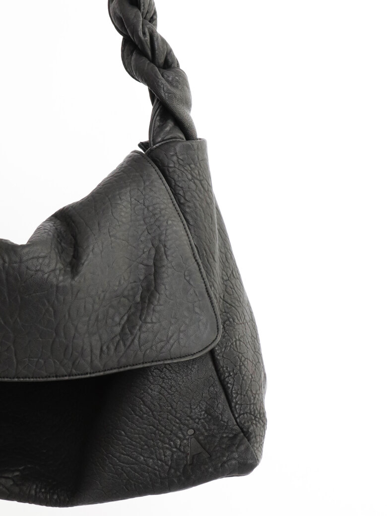 Sort Aarhus - Bag in shrunken leather