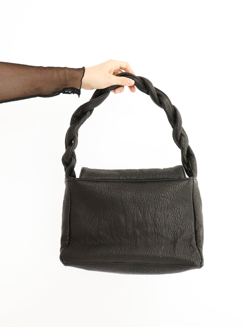 Sort Aarhus - Bag in shrunken leather