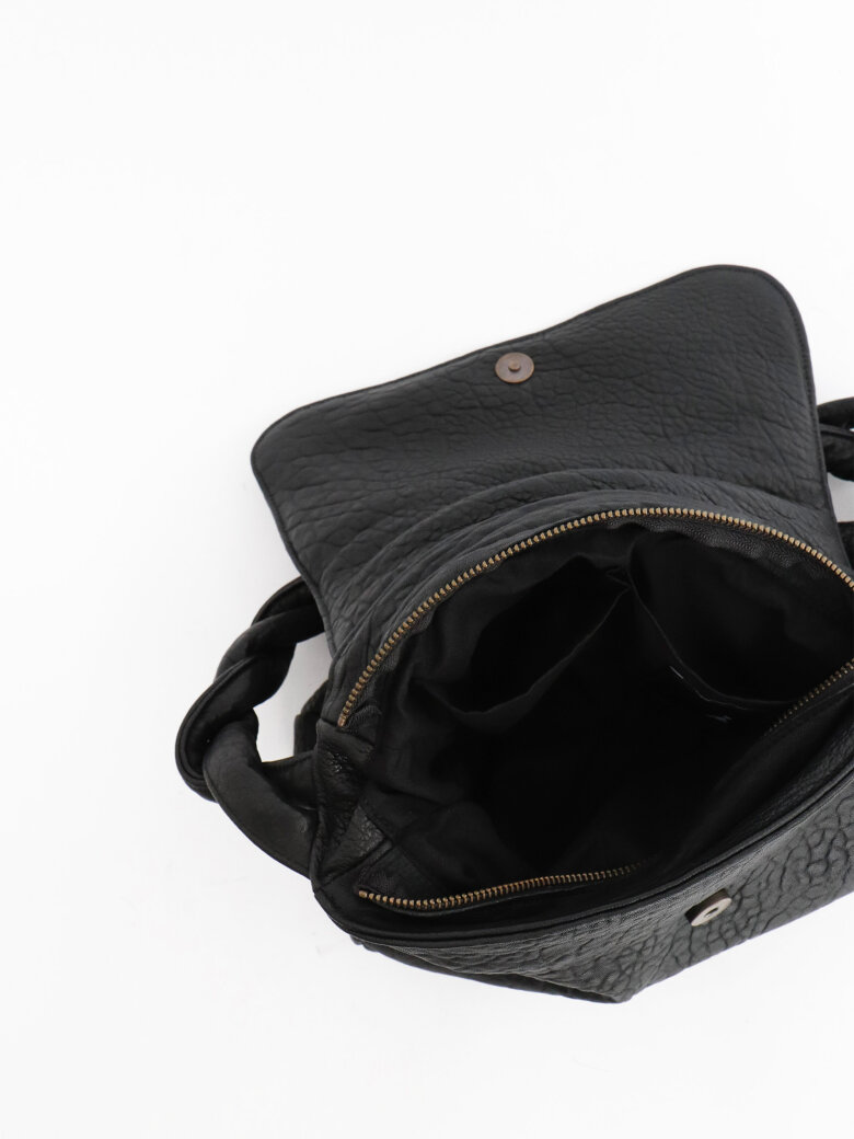 Sort Aarhus - Bag in shrunken leather