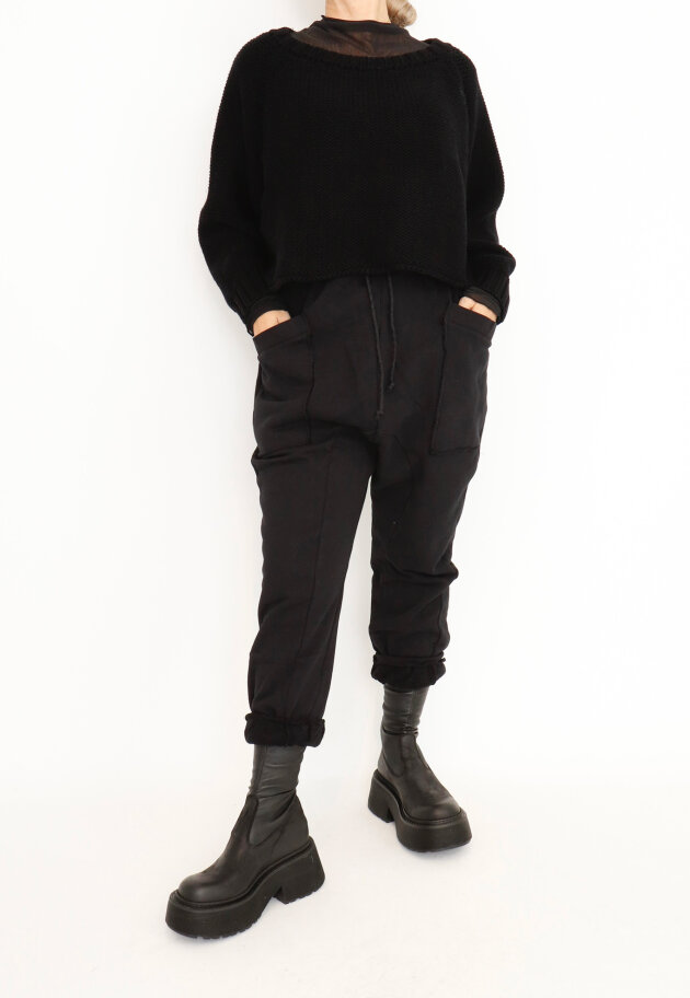 Sort Aarhus - Baggy sweat pants with pockets