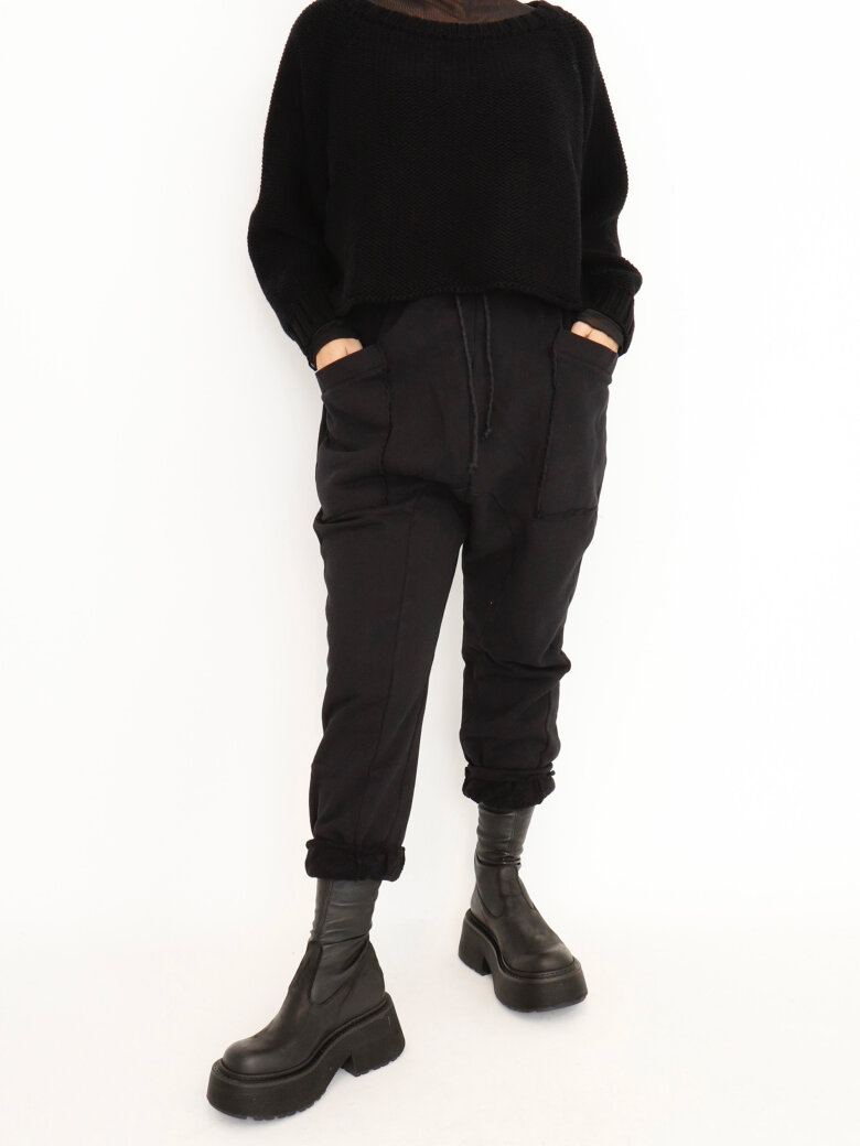 Sort Aarhus - Baggy sweat pants with pockets