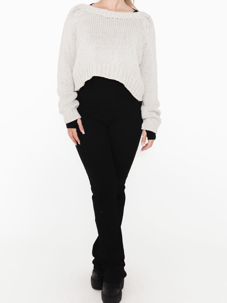 Sort Aarhus - Knit blouse