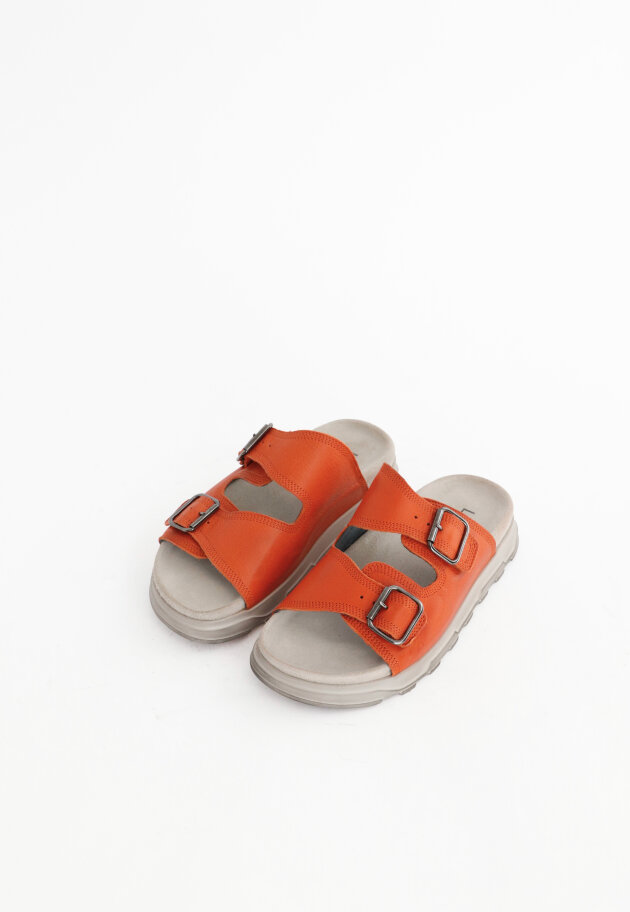 Lofina - Sandal with double buckle closure 