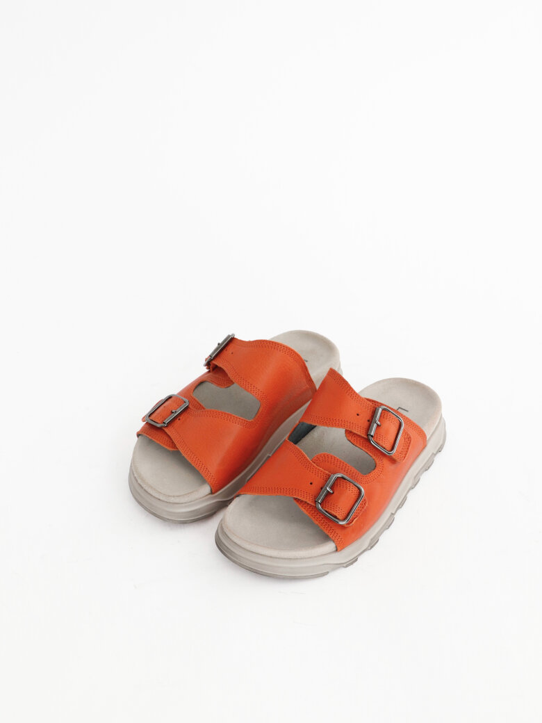 Lofina - Sandal with double buckle closure 