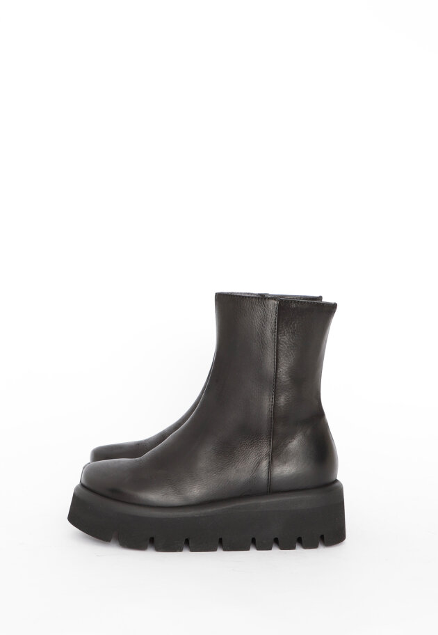 Lofina - Boots wedge sole and side zip