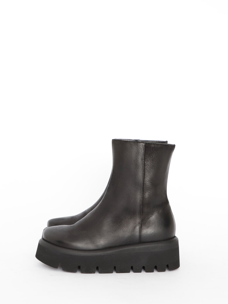 Lofina - Boots wedge sole and side zip