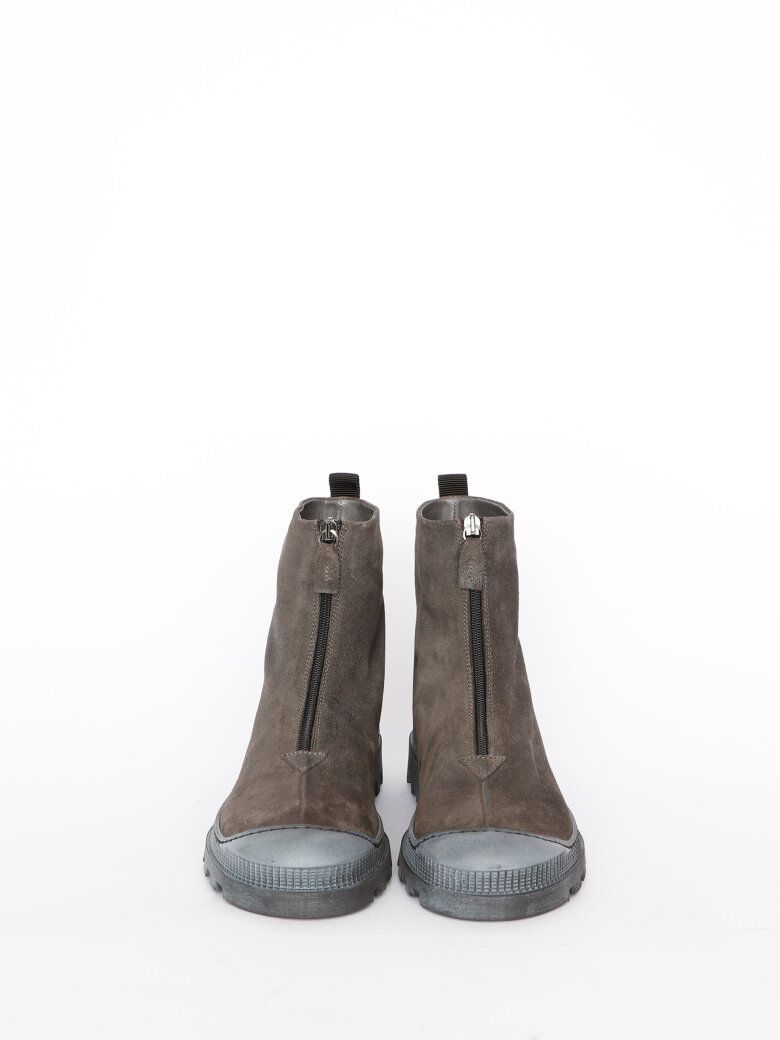 Boots short with zipper