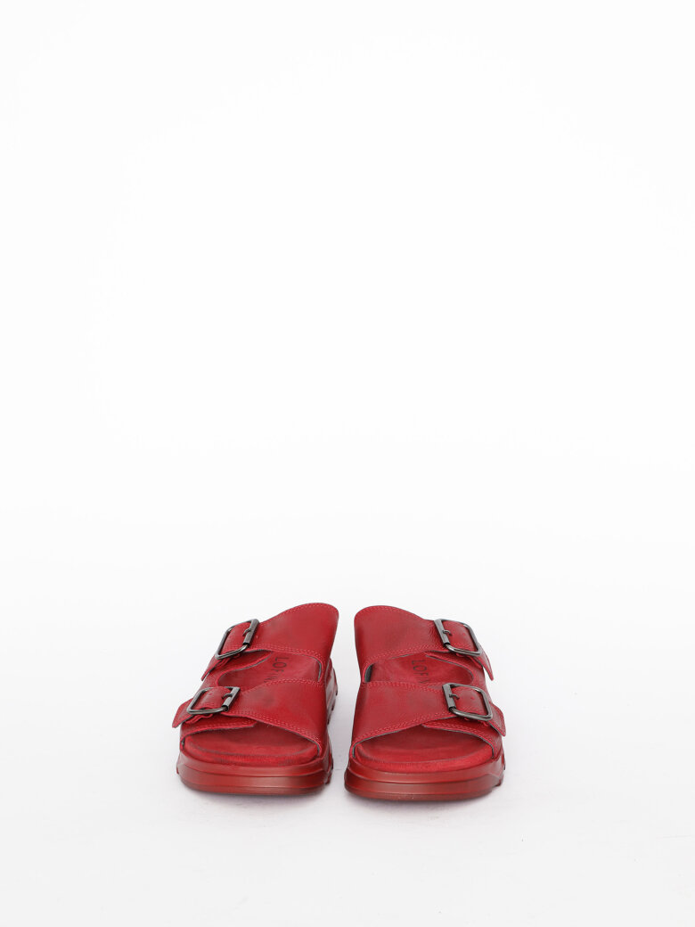 Lofina - Sandal with footbed sole and buckles