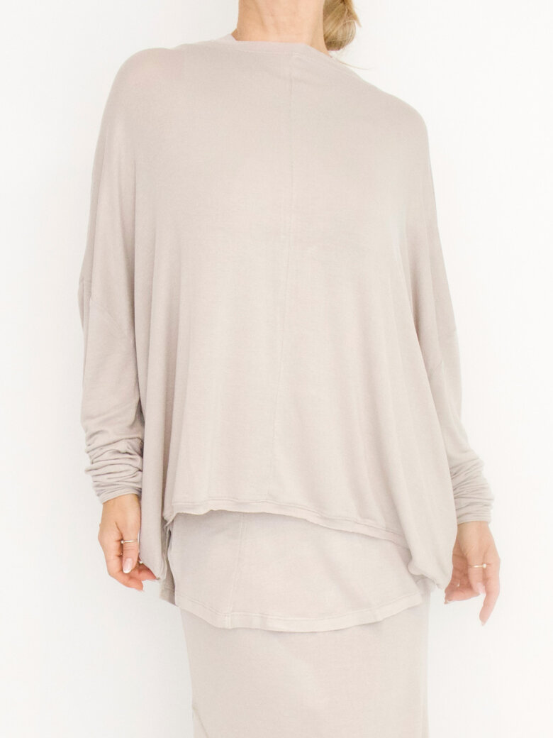 Sort Aarhus - Loose fitted blouse