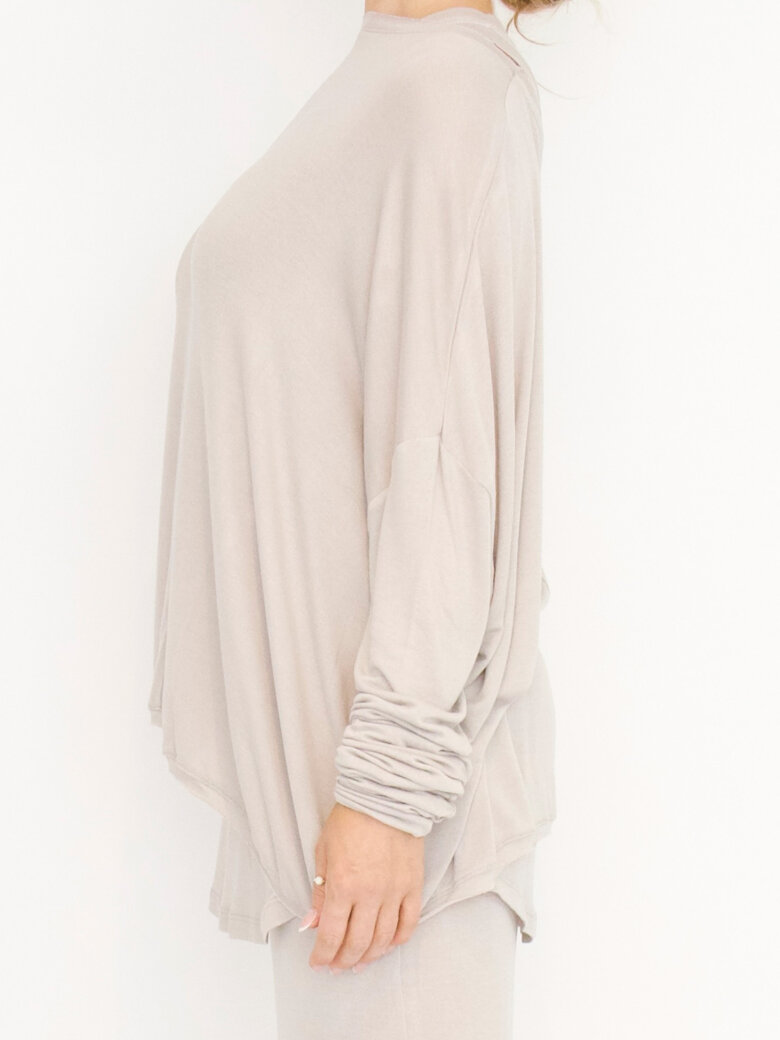 Sort Aarhus - Loose fitted blouse