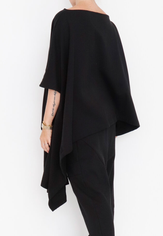 Sort Aarhus - Asymmetric blouse