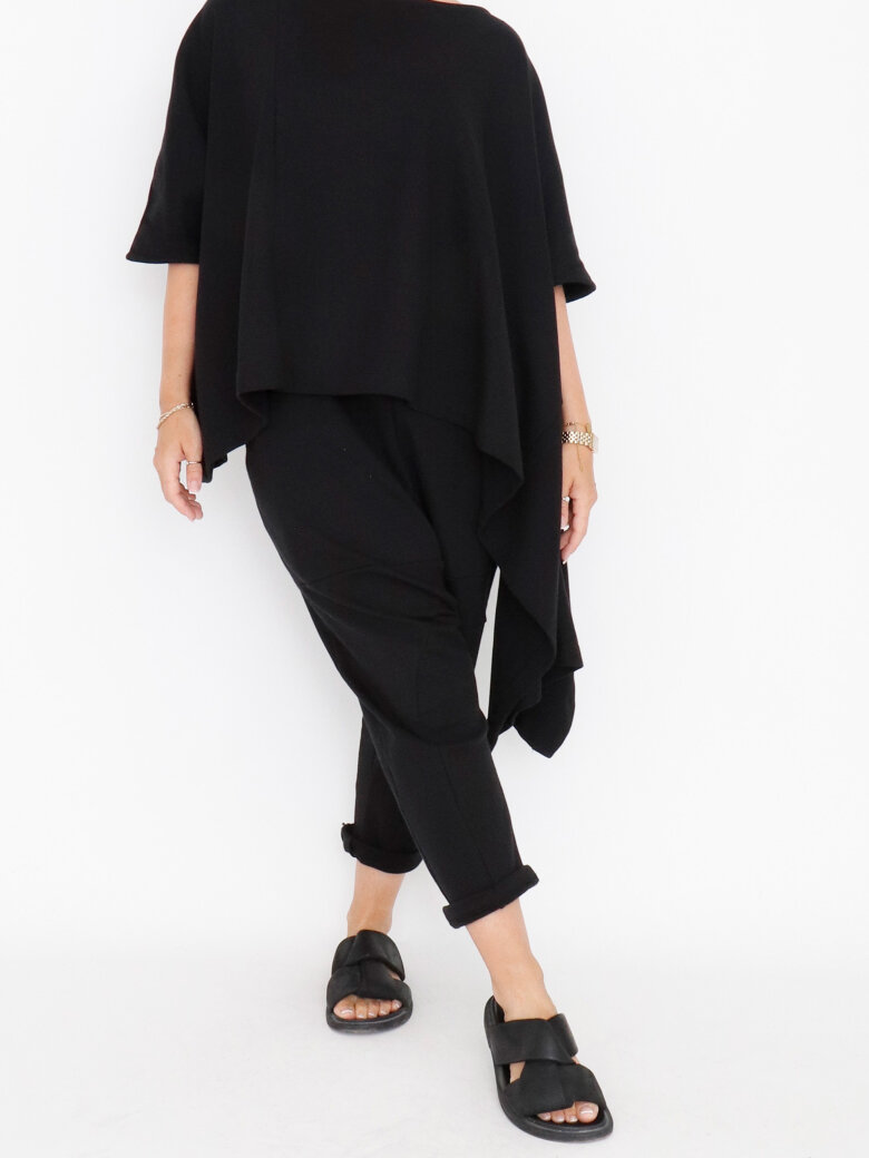 Sort Aarhus - Asymmetric blouse