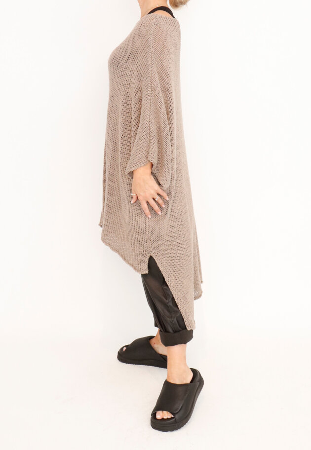 Sort Aarhus - Oversized knit blouse