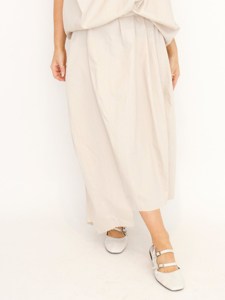 Sort Aarhus - Elegant maxi skirt 