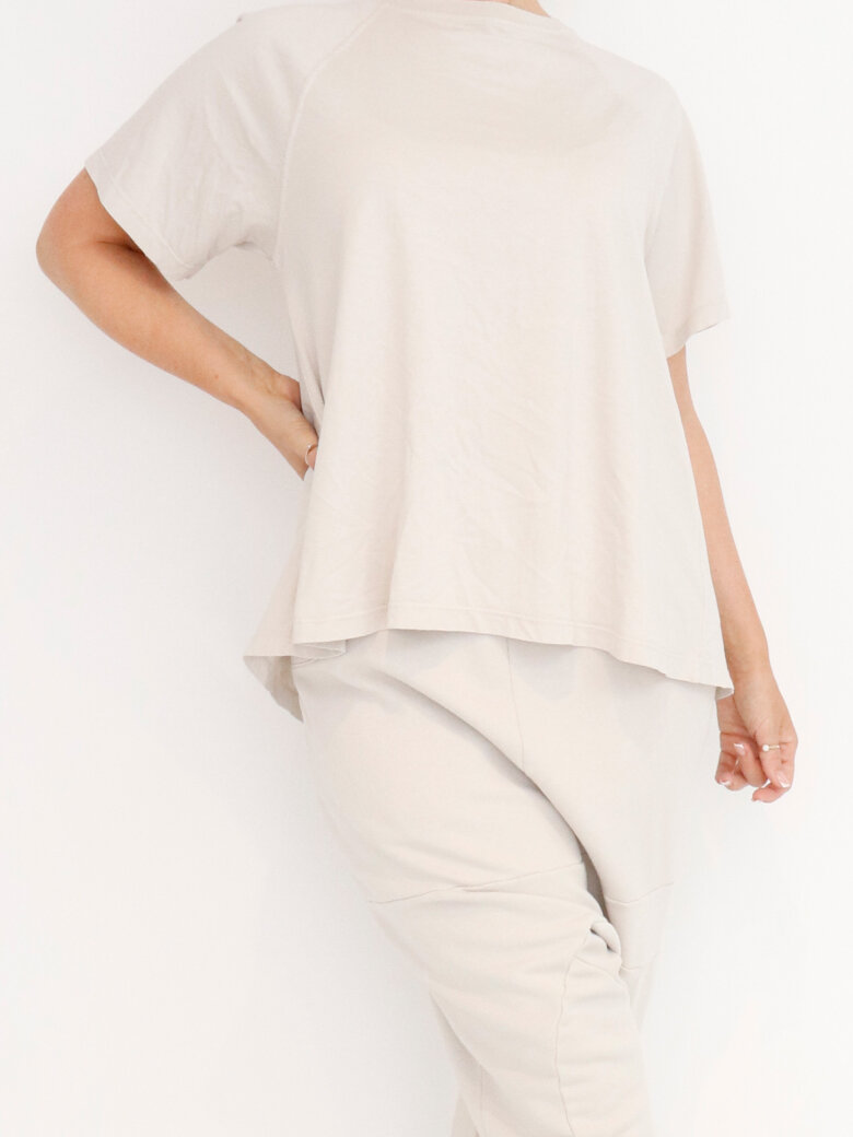 Sort Aarhus - T-shirt with open back